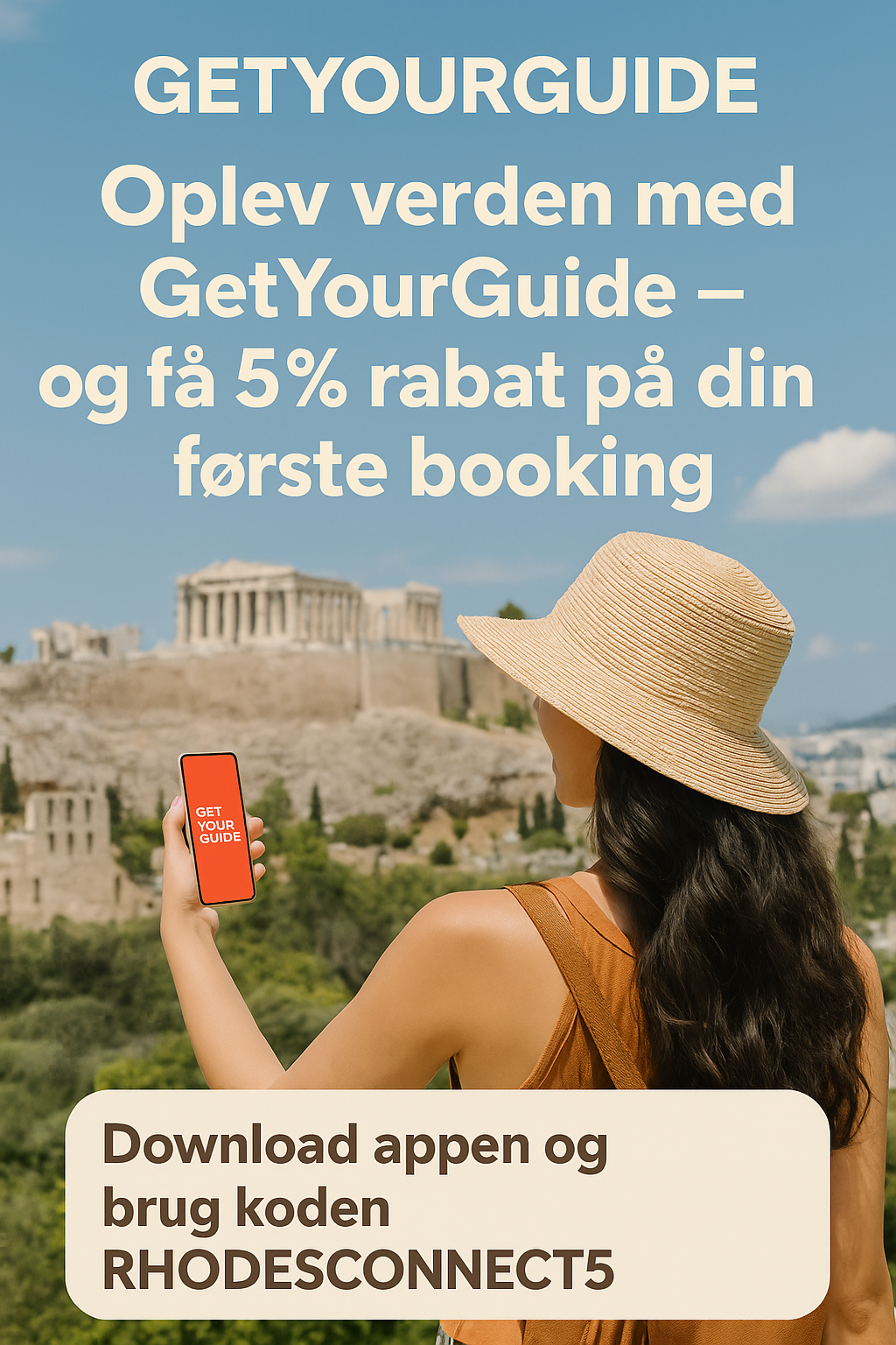 Oplev verden med GetYourGuide – få 5% rabat på din første booking