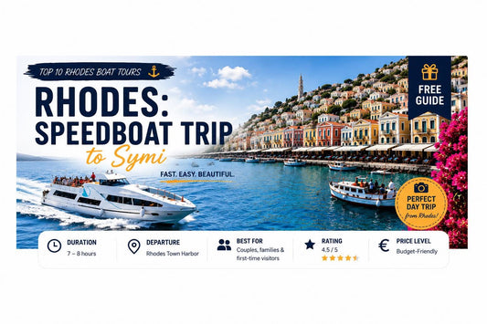 SPEEDBOAT TRIP TO SYMI